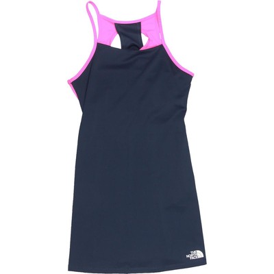 Спортивное мини-платье The North Face Girls темно-синего цвета без рукавов для игр, L BHFO 9368