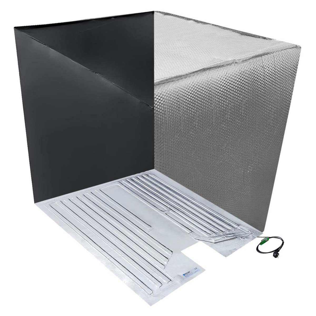 IBC Tank Hitze- & Frostschutz +Set Heizmatte + Thermohaube + UV Schutz Folie