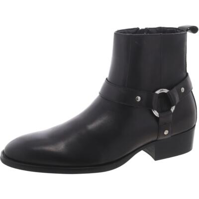 Steve Madden/ мужские ботинки Челси без застежки-молнии на блочном каблуке BHFO 5317