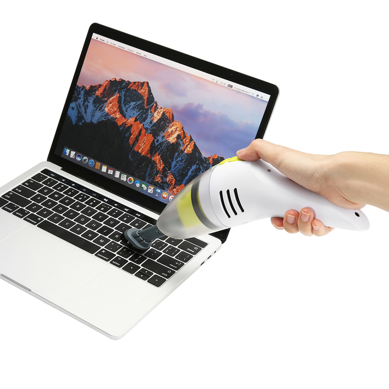 MECO Keyboard Cleaner Rechargeable Mini Vacuum Wet Dry Cordless Desktop Vacuum C