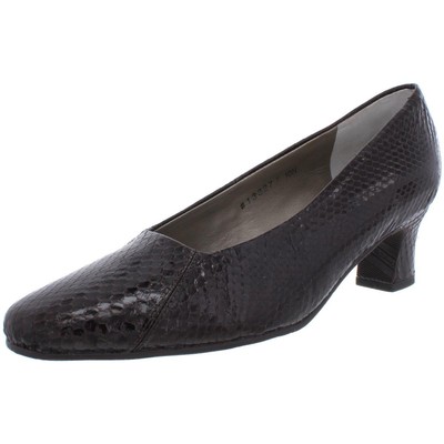 Женские модельные туфли Mark Lemp Vicki Brown на каблуке 6 см шириной (E+, WW) BHFO 6646