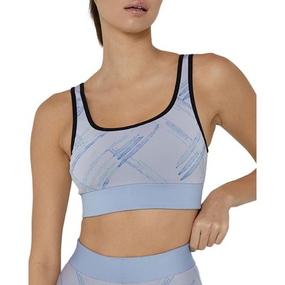 Женский спортивный бюстгальтер Cor Womens Blue с круглым вырезом для занятий йогой S BHFO 9812