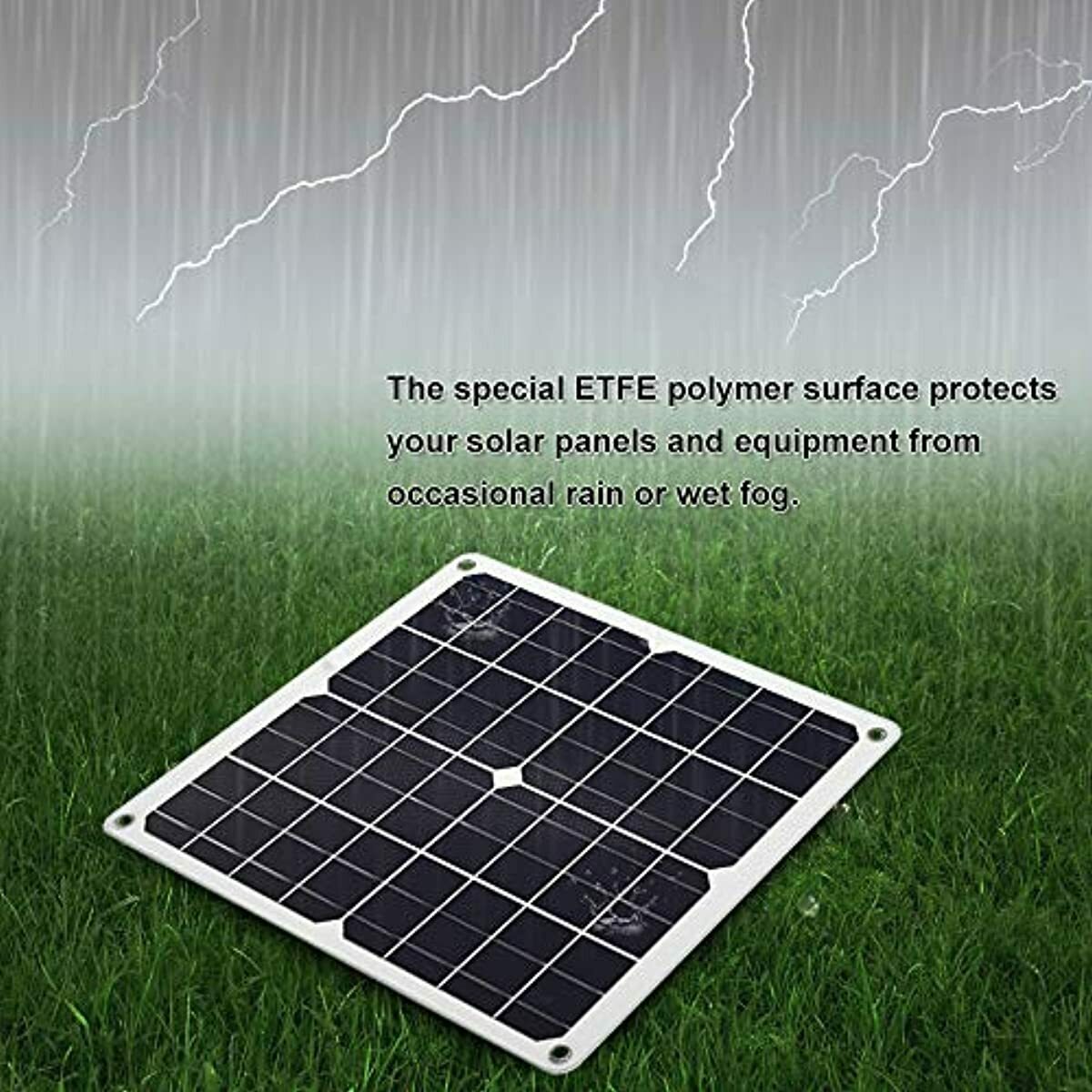 20watt Solar Charger Kit for 12 Volt Battery Trolling Motor Boat 20 W V Car Best