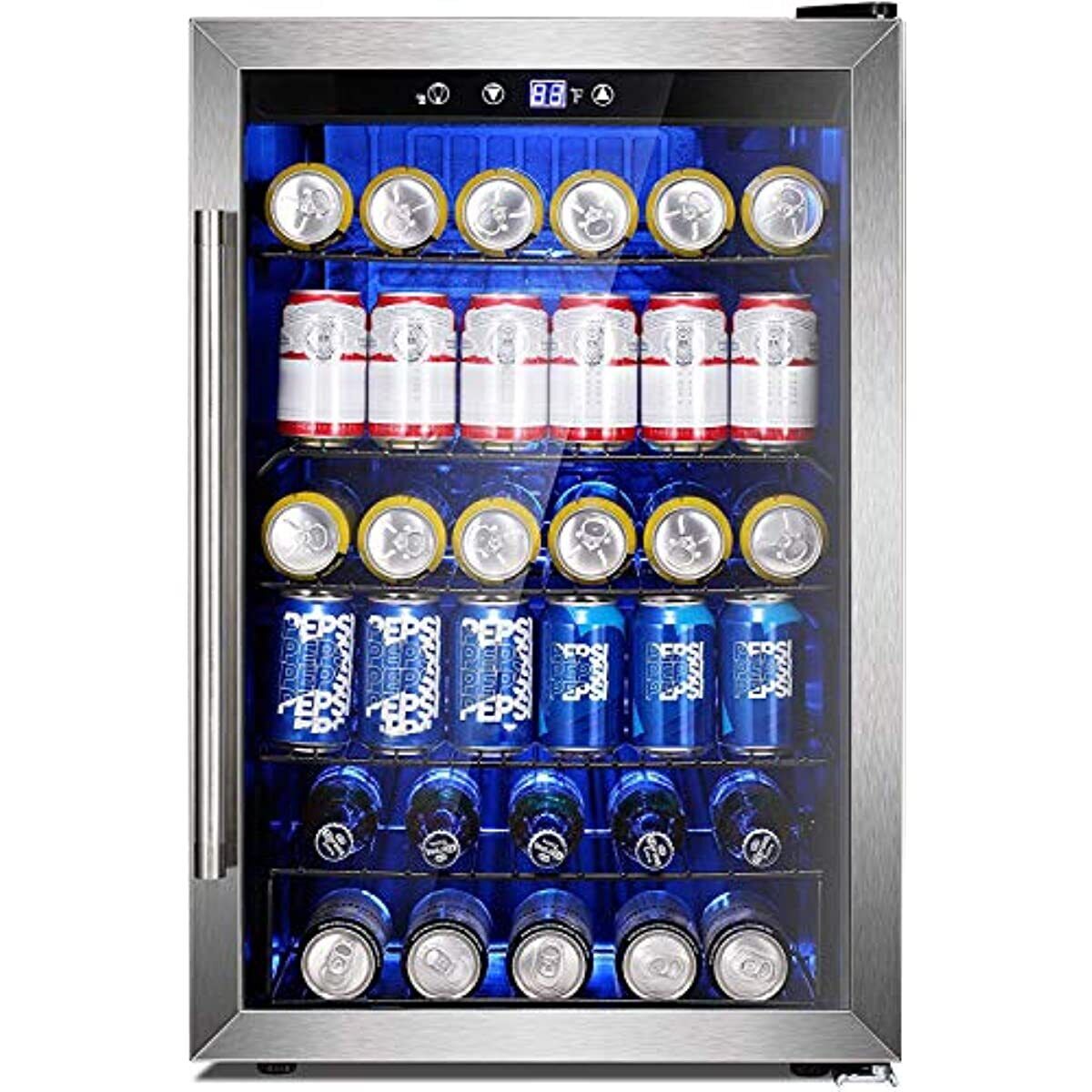 4.4 cu.ft  Antarctic Star Beverage Refrigerator Cooler - 145