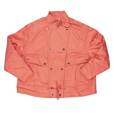 Pre-owned Isabel Marant Ladies Papaya Cotton Fadili Oversized Parka In Orange