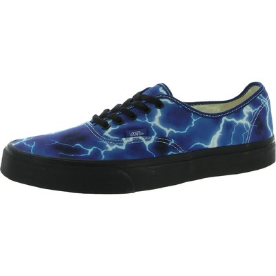

Vans Мужские аутентичные парусиновые повседневные и модные кроссовки на шнуровке BHFO 8407, Black/blue, Authentic