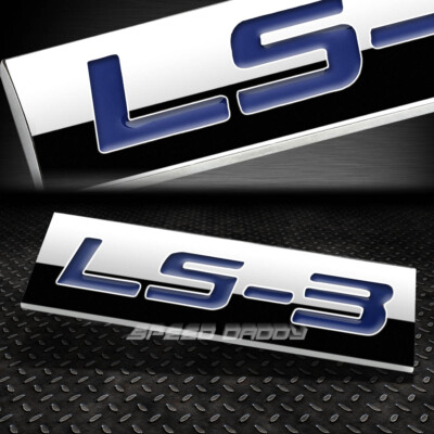 МЕТАЛЛИЧЕСКАЯ РЕШЕТКА БАГАЖНИКА, ЭМБЛЕМА, НАКЛЕЙКА С ЛОГОТИПОМ, ЗНАЧОК С ОТДЕЛКОЙ, ПОЛИРОВАННАЯ СИНЯЯ НАДПИСЬ LS3