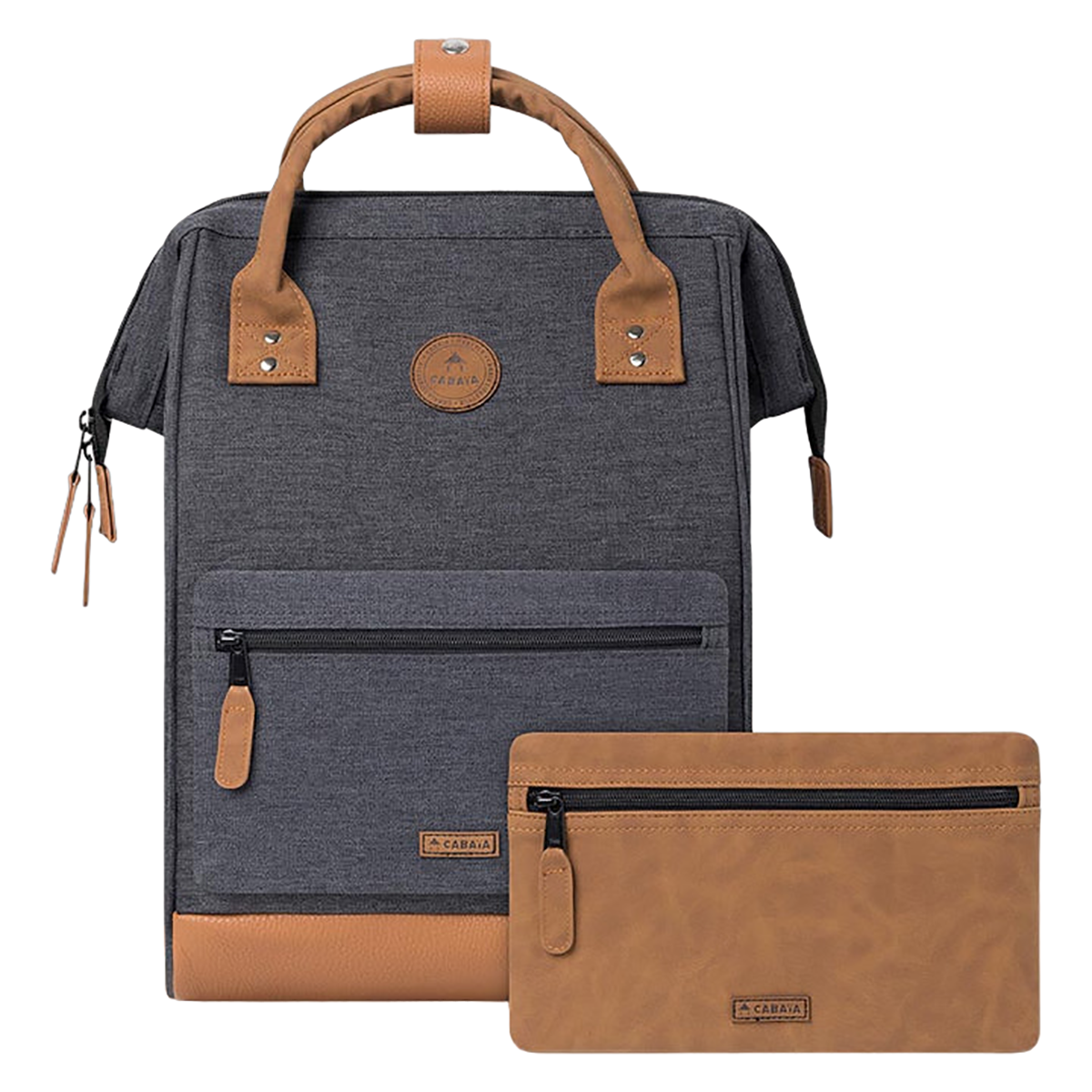 Cabaia Backpack Adventurer Medium Londres dark grey
