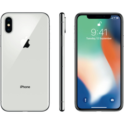 APPLE IPHONE X 64GB SILVER ARGENTO BIANCO NUOVO GARANZIA 24 MESI 64 GB