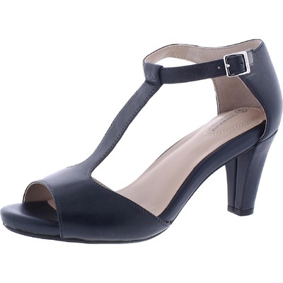 

Женские классические сандалии Giani Bernini Claraa Navy d, туфли 6, средние (B,M) BHFO 2550, Deep midnight leather, Claraa