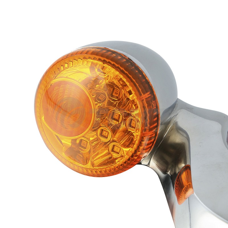 Bullet Rear Brake LED Light Bar Turn Signal For Harley Street Road