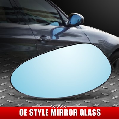 ДЛЯ 99-09 BMW E82 E90 E91 E46 M3 POWER + СТЕКЛО ПРАВОГО БОКОВОГО ЗЕРКАЛА С ПОДОГРЕВОМ, СИНЯЯ ЛИНЗА