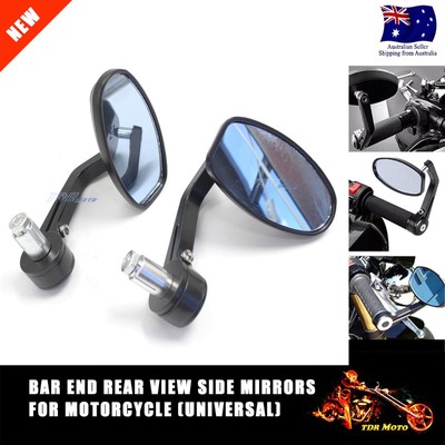 For Honda NSR250 PGM3 MC21 PGM4 MC28 RVF 400 NC35 Bar End Mirrors CBR600RR