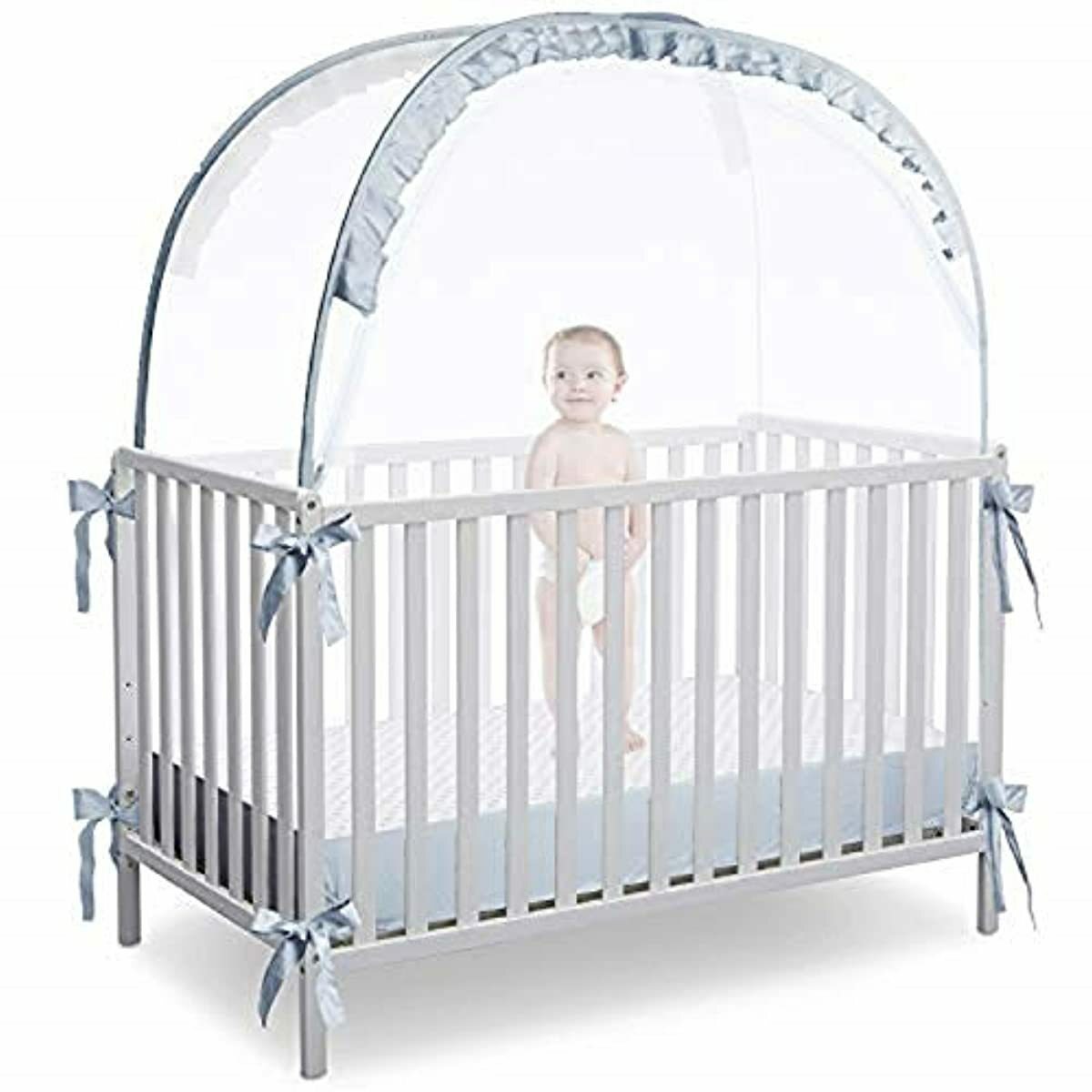 baby crib safety pop up tent