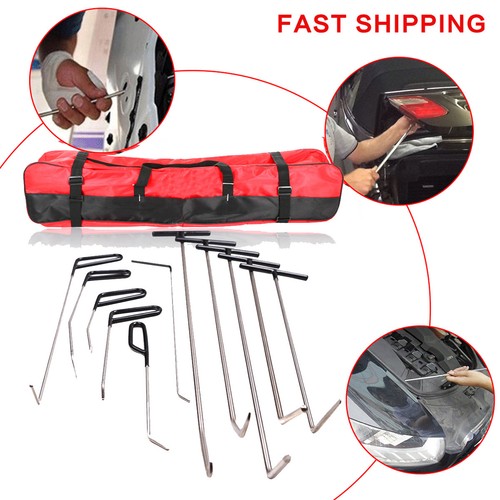 Auto Rods Tools Kit Car Body Dent Removal Puller Hail Door Ding