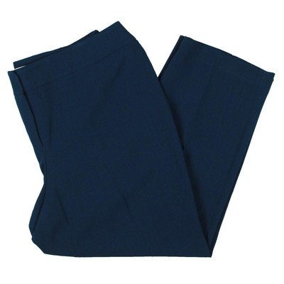 

Женские синие трикотажные классические брюки Le Suit Strght K, плюс 20 Вт, BHFO 1225, Viridian, 50040361-MP
