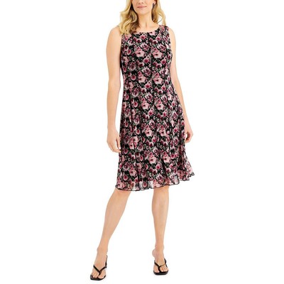 

Женское сетчатое платье до колена Connected Apparel Petites BHFO 5381, Коралл