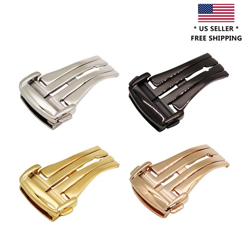 16/18/20MM DEPLOYMENT BUCKLE BAND CLASP FOR OMEGA SEAMASTER PLANET OCEAN STRAP