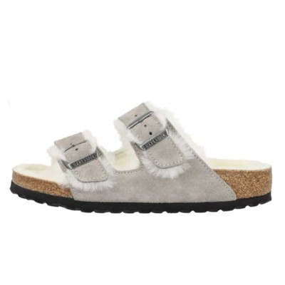 BIRKENSTOCK BIRKENSTOCK PANTOLETTEN DAMEN GRAU NEU & OVP 655961