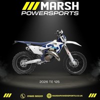 TE 125 2026 Model - Husqvarna Main Dealer - 0% FINANCE!