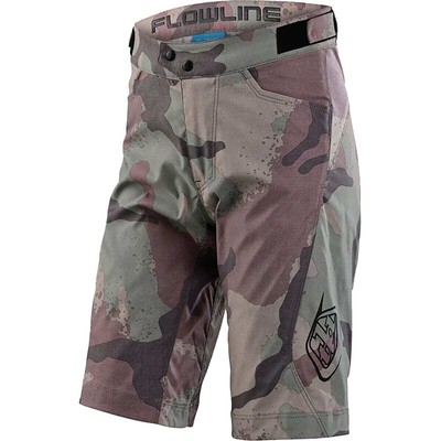 Troy Lee Designs Flowline Short Shell — Boys’ Woodland, 22 года