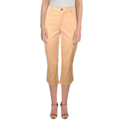 

NYDJ Женские джинсы Chloe Orange Stretch Skinny Capri Jeans  BHFO 0657, Marisol melon