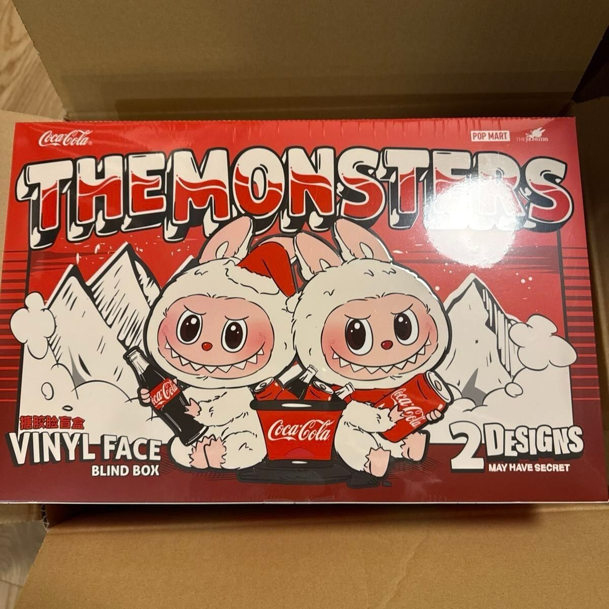 Coca-Cola THE MONSTERS ビニールフェイス The Monsters Coca-Cola Series (Vinyl Face Blind Box) – POP