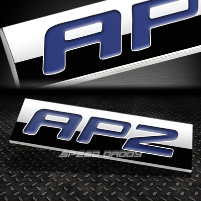 МЕТАЛЛИЧЕСКАЯ РЕШЕТКА БАГАЖНИКА, ЭМБЛЕМА, НАКЛЕЙКА С ЛОГОТИПОМ, ЗНАЧОК С ОТДЕЛКОЙ, ПОЛИРОВАННАЯ СИНЯЯ НАДПИСЬ AP2