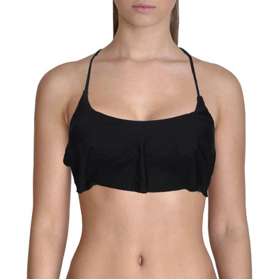 

Женский пляжный топ на шнуровке Red Carter, раздельный купальник-бандо BHFO 2568