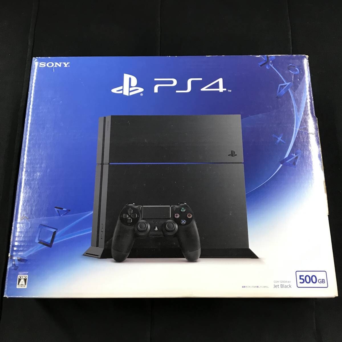 Sony PlayStation 4 PS4 CUH-1200A B01 Jet Black Game Console