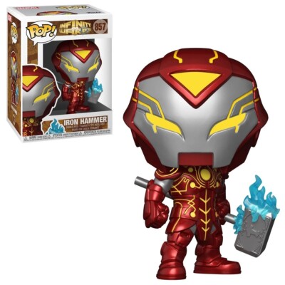 Marvel Infinity Warps Iron Hammer w/ Hammer Vinyl POP Figure Toy #857 FUNKO NIB