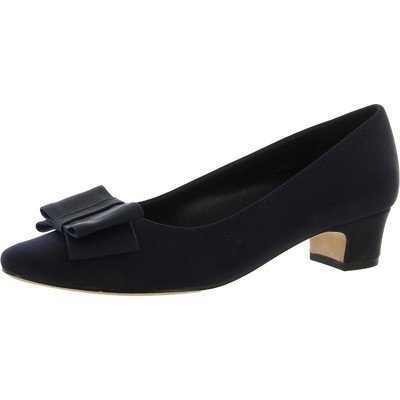 

Женские туфли-лодочки VANELi Austine Navy Almond Toe 7.5 Narrow (AA,N) BHFO 5707, Navy fabric
