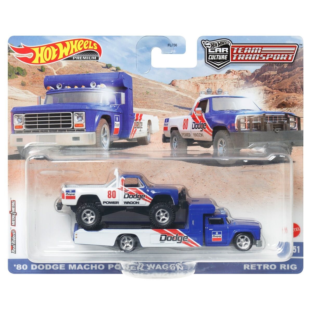 ホットウィール 1980 ダッヂ マッチョ パワーワゴン ファーストエディション 80 DODGE MACHO POWER WAGONのレビュー！マッチョパッケージの