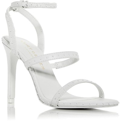 Kurt Geiger, Лондон, женские туфли на высоком каблуке Portia Drench, белые, 7 средних (B, M), BHFO 4044