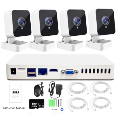 1080P Security Camera System 8CH DVR CCTV Security Camera IR Night Waterproof
