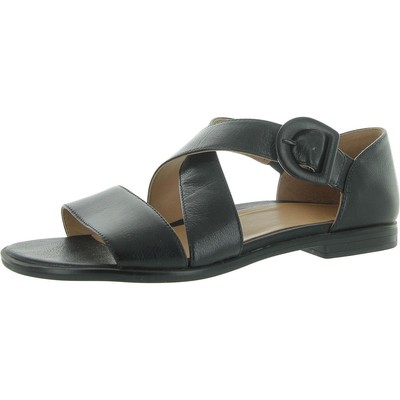 Vionic Womens Pacifica Black Strappy Sandals Shoes 10 Medium (B,M) BHFO 7575