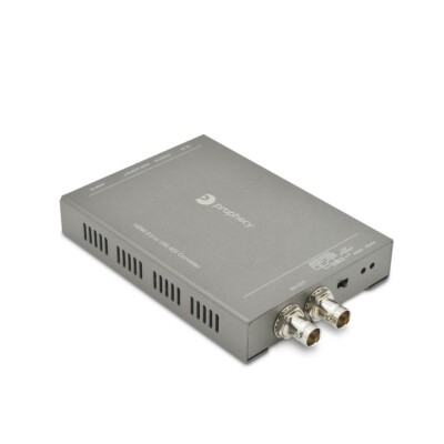gofanco HDMI 2.0 to 12G/6G/3G/HD-SDI Converter with HDMI loopout Audio Embedder