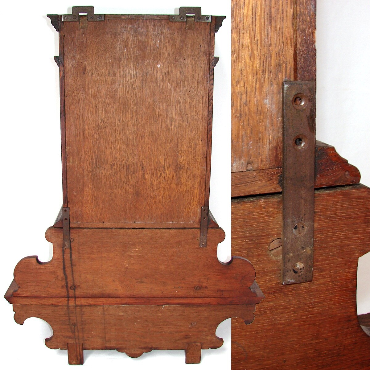 Antique Victorian Era Carved European Oak 33