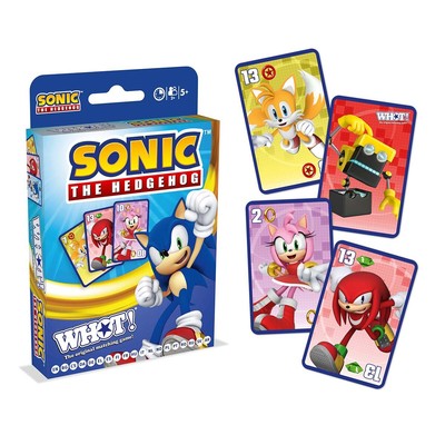 Sonic the Hedgehog Whot! Card Game - New & Sealed