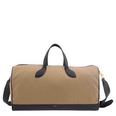 Pre-owned Bally 36 Hours Spiro Bar Weekender Duffle Bag Mat01f Cv043 I113o In Multi