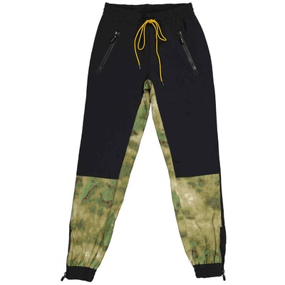 Pre-owned Rhude Black / Camo Nylon Jogger Pants