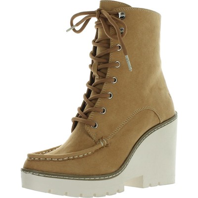 

Женские ботинки на танкетке Cool Planet by Steve Madden Marsh Brown 6.5 Medium (B,M) 7220, Wheat