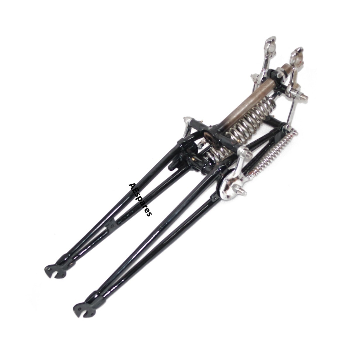 Ariel Red Hunter Springer Girder Fork Assembly Chrome Black painted 