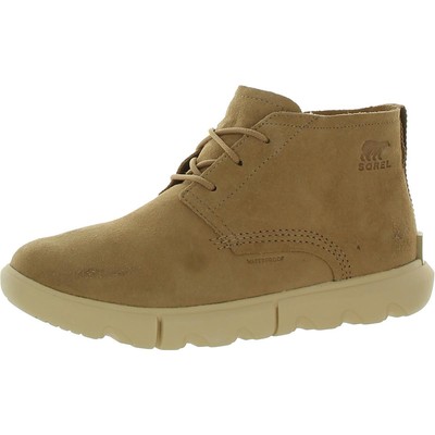 

Мужские замшевые зимние удобные ботильоны Sorel Explorer Drift BHFO 6969, Tawny buff/ceramic, Explorer Drift