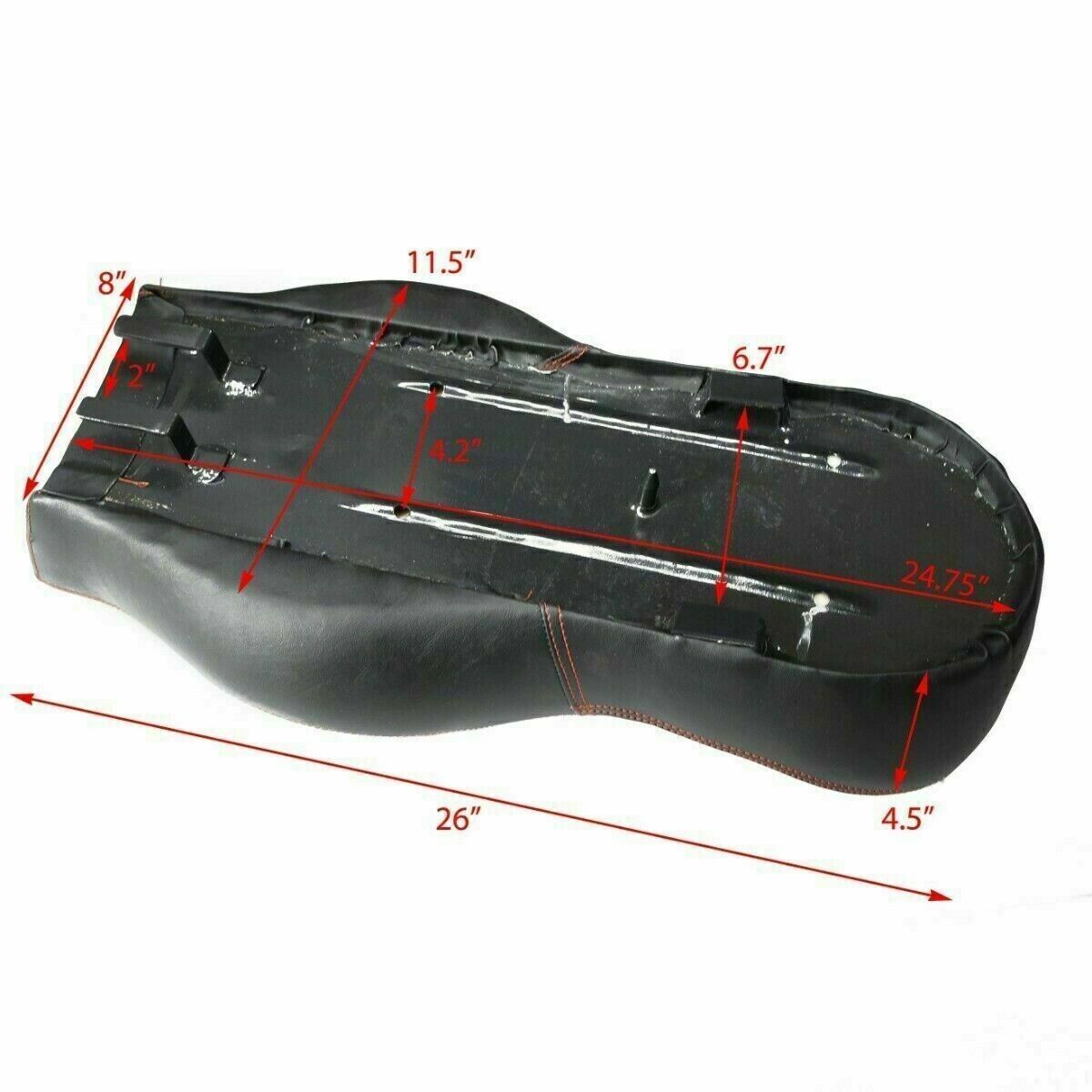 New Custom Made Dual Seat For Royal Enfield Interceptor 650cc  