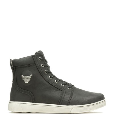 Pre-owned Harley-davidson Men's 5" Bateman Metal Riding Boot Black - D93724, Black