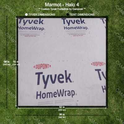 Tyvek Footprint for the Marmot Halo 4 Tent