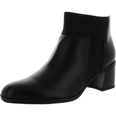 

Черные женские ботинки челси Naturalizer, ширина 7,5 дюйма (C, D, W) BHFO 8375, Black leather, Story