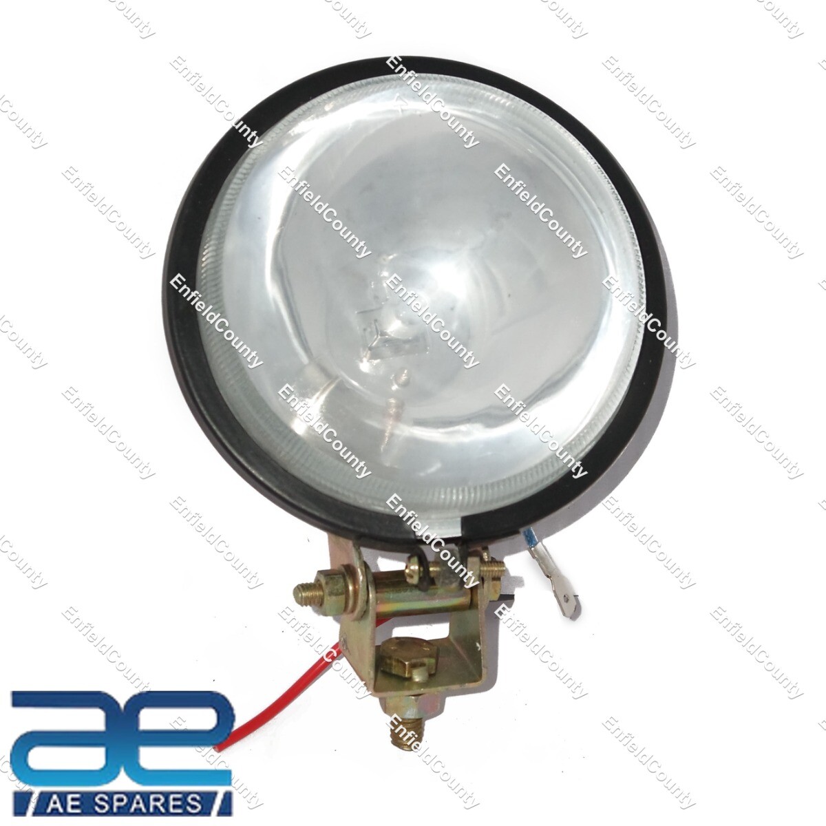 Halogen Fog Lamps 5" Steel Body & Glass For Motorcycle Jeeps Tractor  