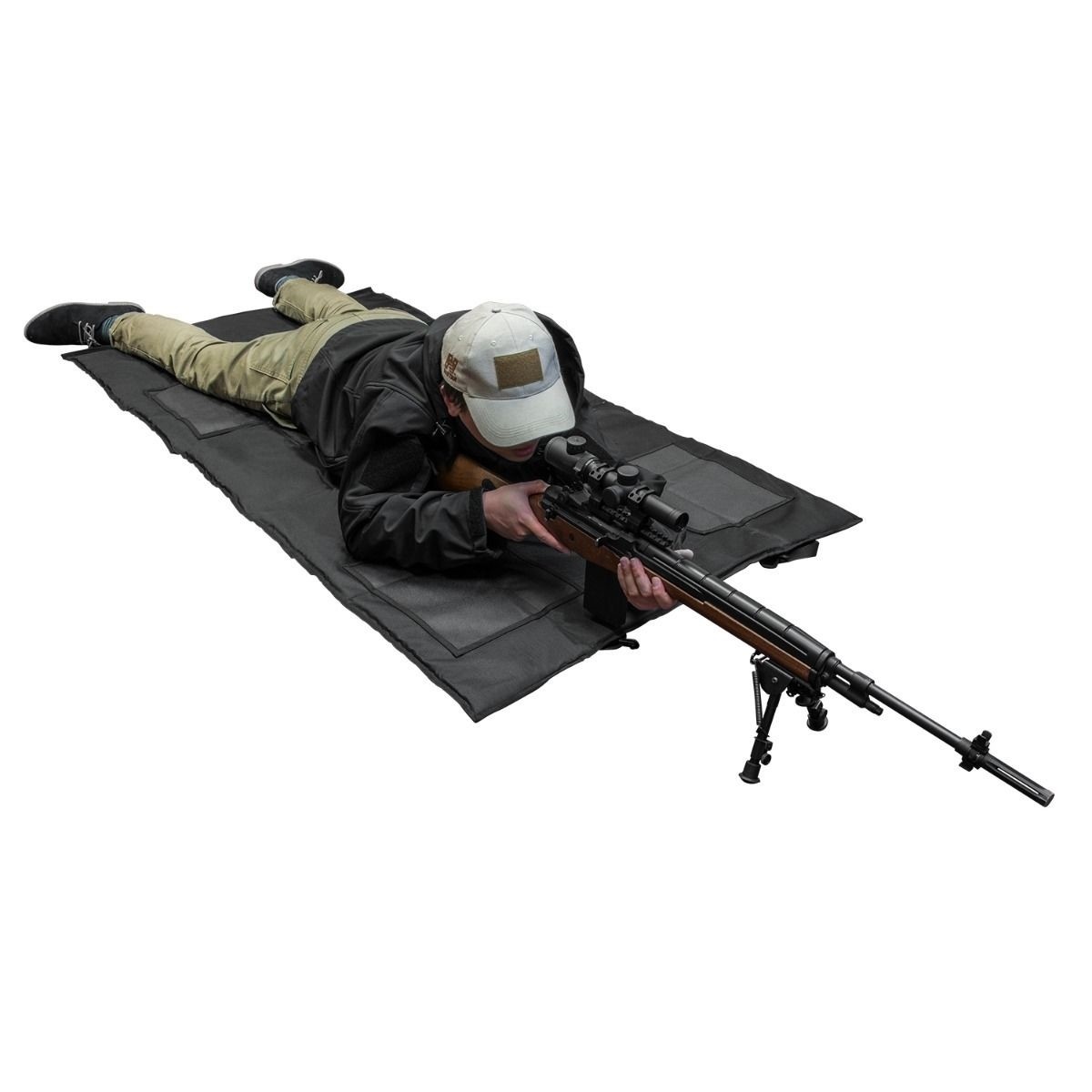 NcStar Vism CVSHMR2957B 69"x35" Padded Roll Up Shooting Shooters Mat
